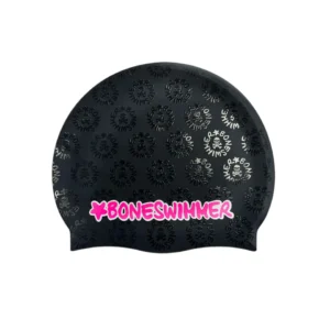 Cuffie Silicone Boneswimmer "Pure Black"